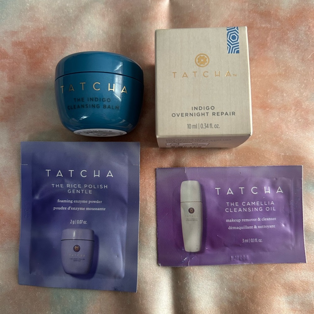 Tatcha “Luxury Japanese Skincare” mini and sampler package - see description